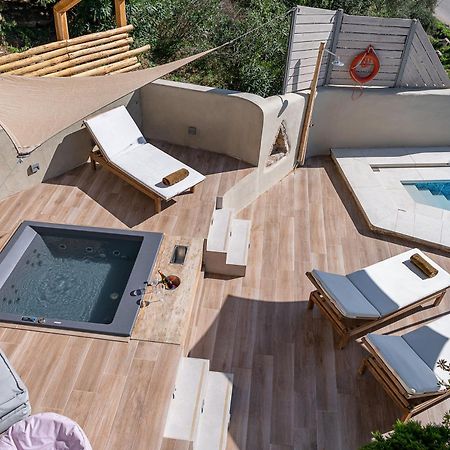 Verekinthos Villas - Pool, Hot Tub, Bbq, Kids Playground, Stunning Mountain Views Yerolákkos エクステリア 写真