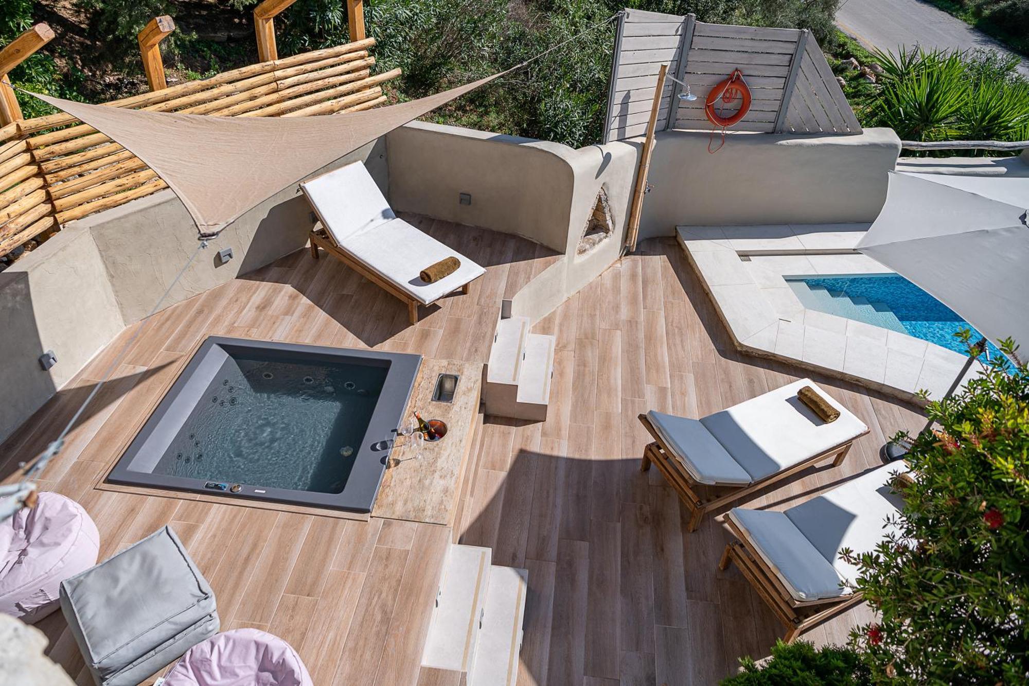 Verekinthos Villas - Pool, Hot Tub, Bbq, Kids Playground, Stunning Mountain Views Yerolákkos エクステリア 写真